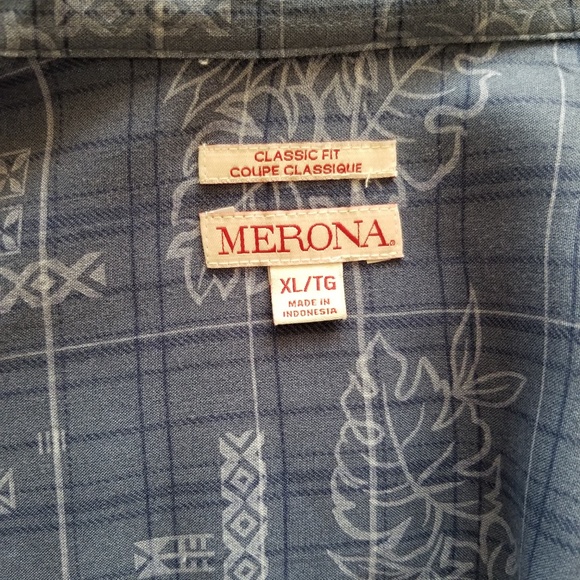 Mens Merona Classic Fit Short Sleeves Shirt - Picture 5 of 6
